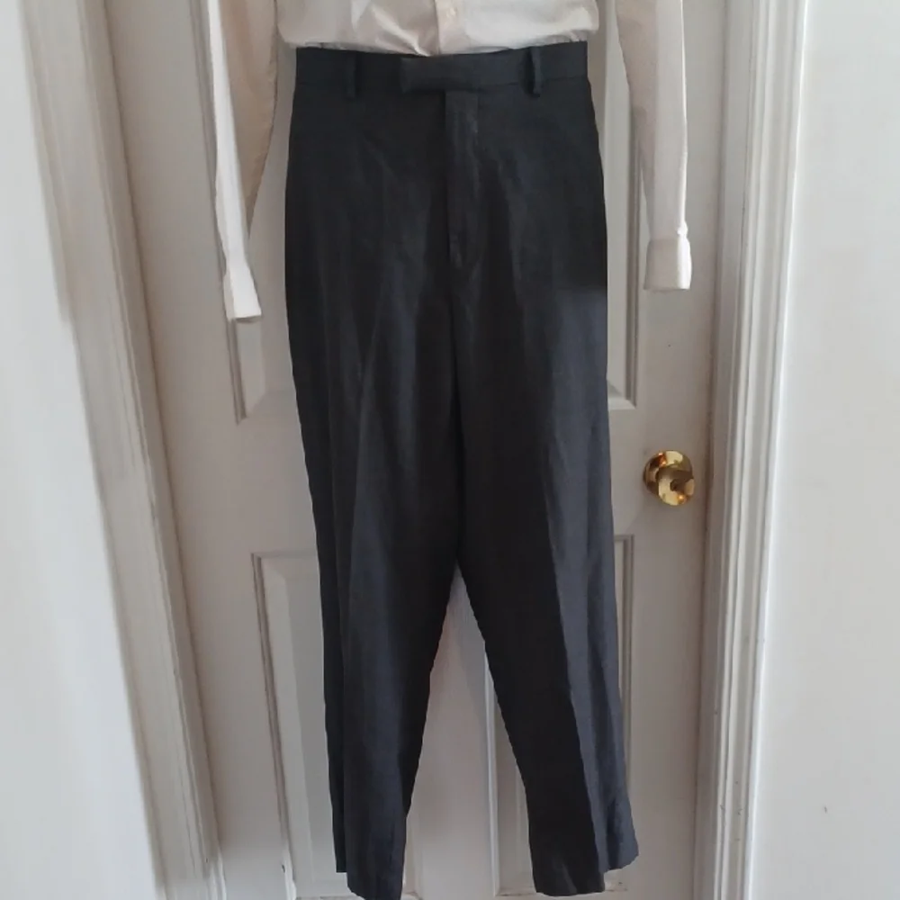 Axist Charcoal Dress Pants for Men, 38W x 32L